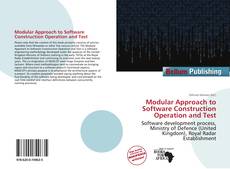 Portada del libro de Modular Approach to Software Construction Operation and Test