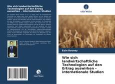 Buchcover von Wie sich landwirtschaftliche Technologien auf den Ertrag auswirken – internationale Studien