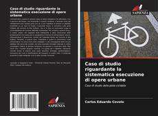 Borítókép a  Caso di studio riguardante la sistematica esecuzione di opere urbane - hoz