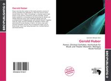 Обложка Gerold Huber