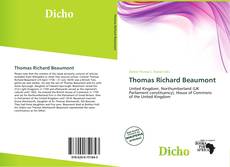 Bookcover of Thomas Richard Beaumont