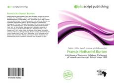 Francis Nathaniel Burton kitap kapağı