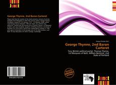 Buchcover von George Thynne, 2nd Baron Carteret