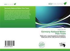Borítókép a  Germany National Water Polo Team - hoz