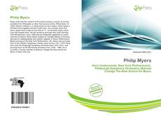 Обложка Philip Myers