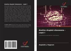 Analiza skupień stosowana – część I kitap kapağı