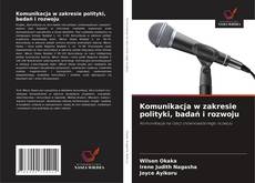 Couverture de Komunikacja w zakresie polityki, badań i rozwoju