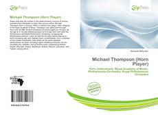 Buchcover von Michael Thompson (Horn Player)