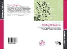 Обложка Ravshan Khaydarov