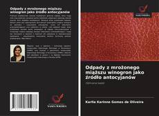 Couverture de Odpady z mrożonego miąższu winogron jako źródło antocyjanów