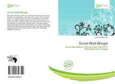 Buchcover von Great Wall Wingle