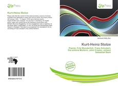 Buchcover von Kurt-Heinz Stolze