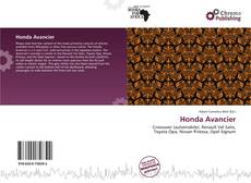 Couverture de Honda Avancier