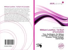 Capa do livro de William Lowther, 1st Earl of Lonsdale 