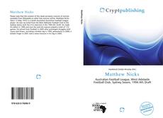 Bookcover of Matthew Nicks