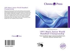 Buchcover von 1993 Men's Junior World Handball Championship