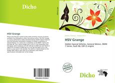 HSV Grange kitap kapağı