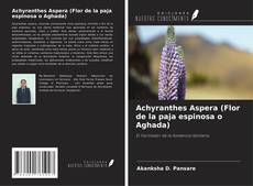 Capa do livro de Achyranthes Aspera (Flor de la paja espinosa o Aghada) 