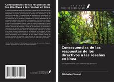 Buchcover von Consecuencias de las respuestas de los directivos a las reseñas en línea