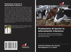 Buchcover von Produzione di bovini in allevamento intensivo