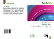 Buchcover von Tim de Cler