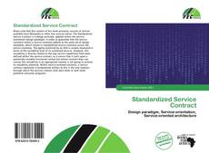 Capa do livro de Standardized Service Contract 