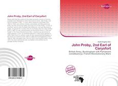 Portada del libro de John Proby, 2nd Earl of Carysfort