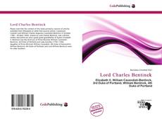 Capa do livro de Lord Charles Bentinck 