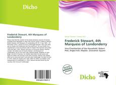 Frederick Stewart, 4th Marquess of Londonderry kitap kapağı