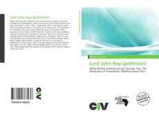 Lord John Hay (politician)的封面