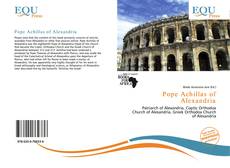 Pope Achillas of Alexandria kitap kapağı