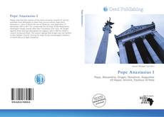 Bookcover of Pope Anastasius I