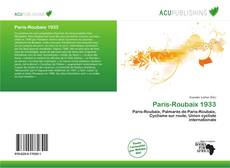 Portada del libro de Paris-Roubaix 1933