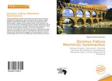 Quintus Fabius Memmius Symmachus的封面