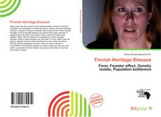 Portada del libro de Finnish Heritage Disease