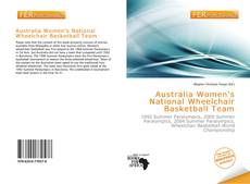 Buchcover von Australia Women's National Wheelchair Basketball Team