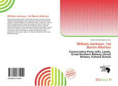 Portada del libro de William Jackson, 1st Baron Allerton