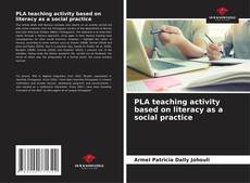 PLA teaching activity based on literacy as a social practice kitap kapağı