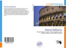Capa do livro de Ovinius Gallicanus 