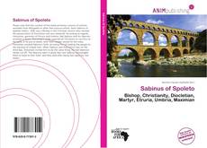 Capa do livro de Sabinus of Spoleto 