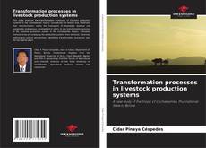 Capa do livro de Transformation processes in livestock production systems 