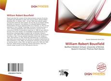 Couverture de William Robert Bousfield