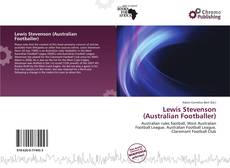 Capa do livro de Lewis Stevenson (Australian Footballer) 