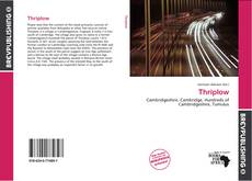 Buchcover von Thriplow