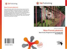 Portada del libro de New Forest (district)