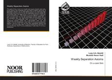 Bookcover of Weakly Separation Axioms