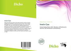 Couverture de Irwin Cox