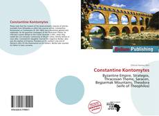 Portada del libro de Constantine Kontomytes