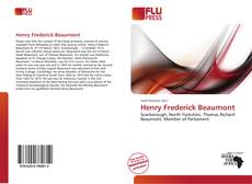Bookcover of Henry Frederick Beaumont