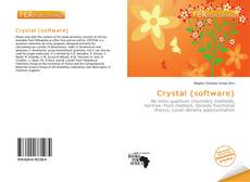 Bookcover of Crystal (software)